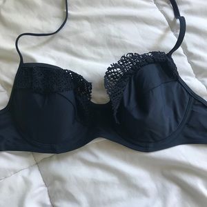 Hollister Navy Bikini Top